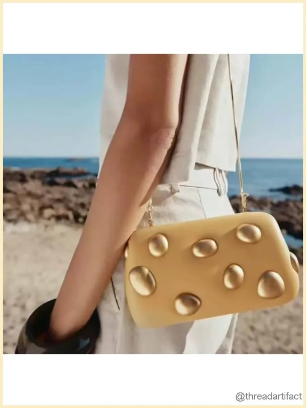PU Leather Crossbody Evening Bag Clutch Purse Detachable Chain Shoulder Bag